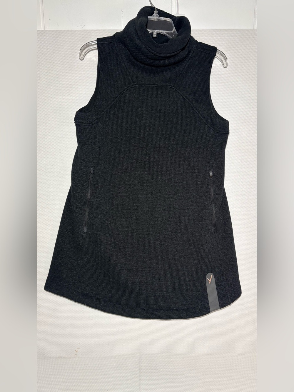 Indyeva Toga Polartec Fleece Tunic Vest - Black, Size S